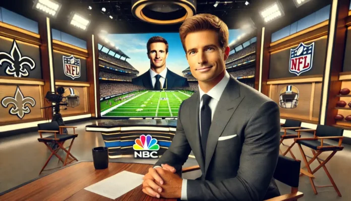 Drew Brees Makes His NBC Debut Internet Amazed by His New Hair